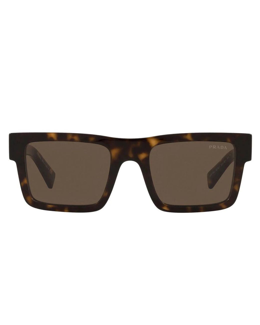 Prada Zonnebril Pr19 Ws 2 Au8 C1 Havanna/bruin Unisex in het Brown