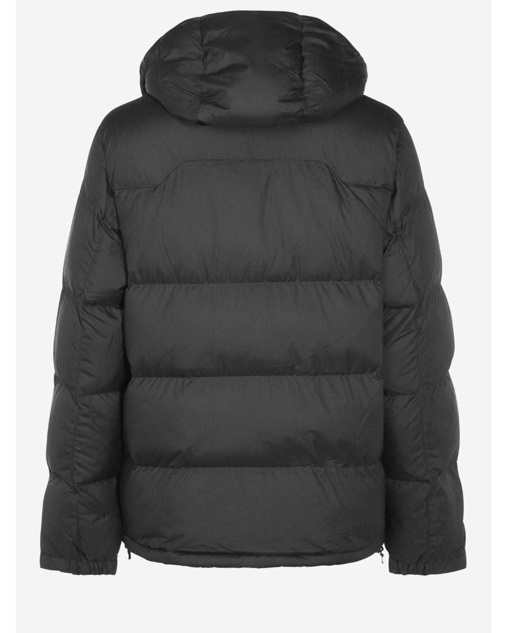 Polo Ralph Lauren Black Gorham Nylon Down Jacket With Logo