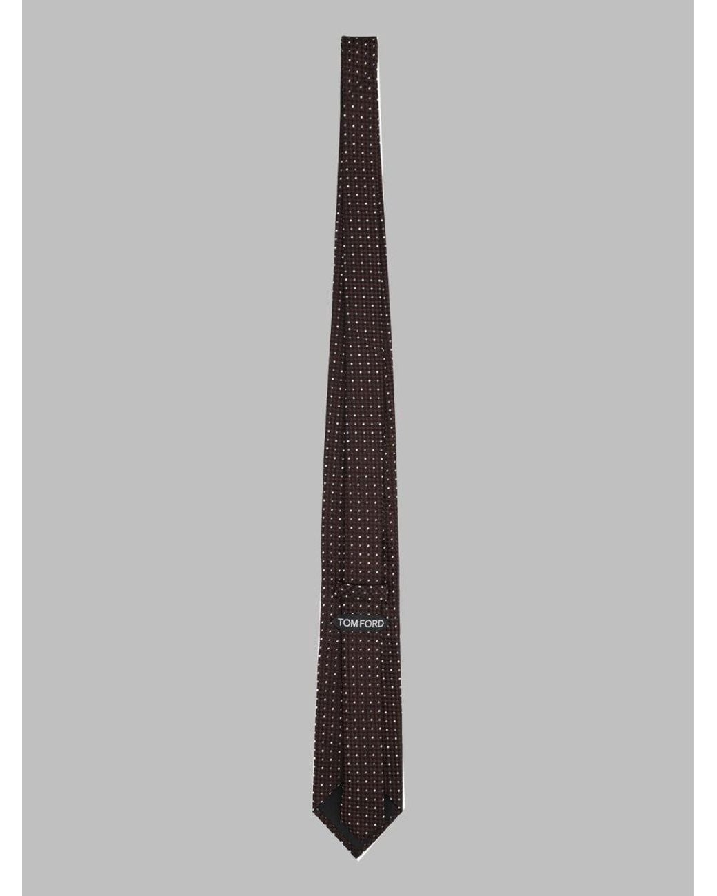 Tom Ford Brown Cravatta