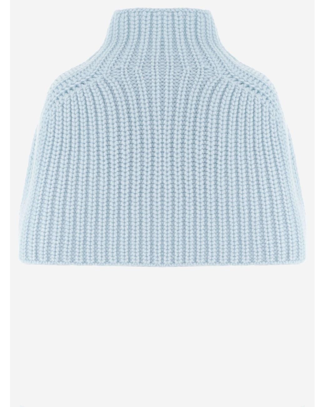 Sa Su Phi Blue Cashmere Shalw