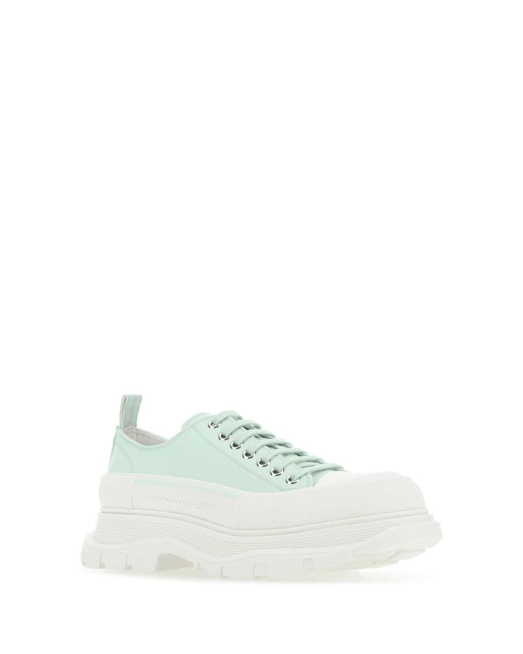 McQueen White Alexander Mcqueen Stringate Sneaker