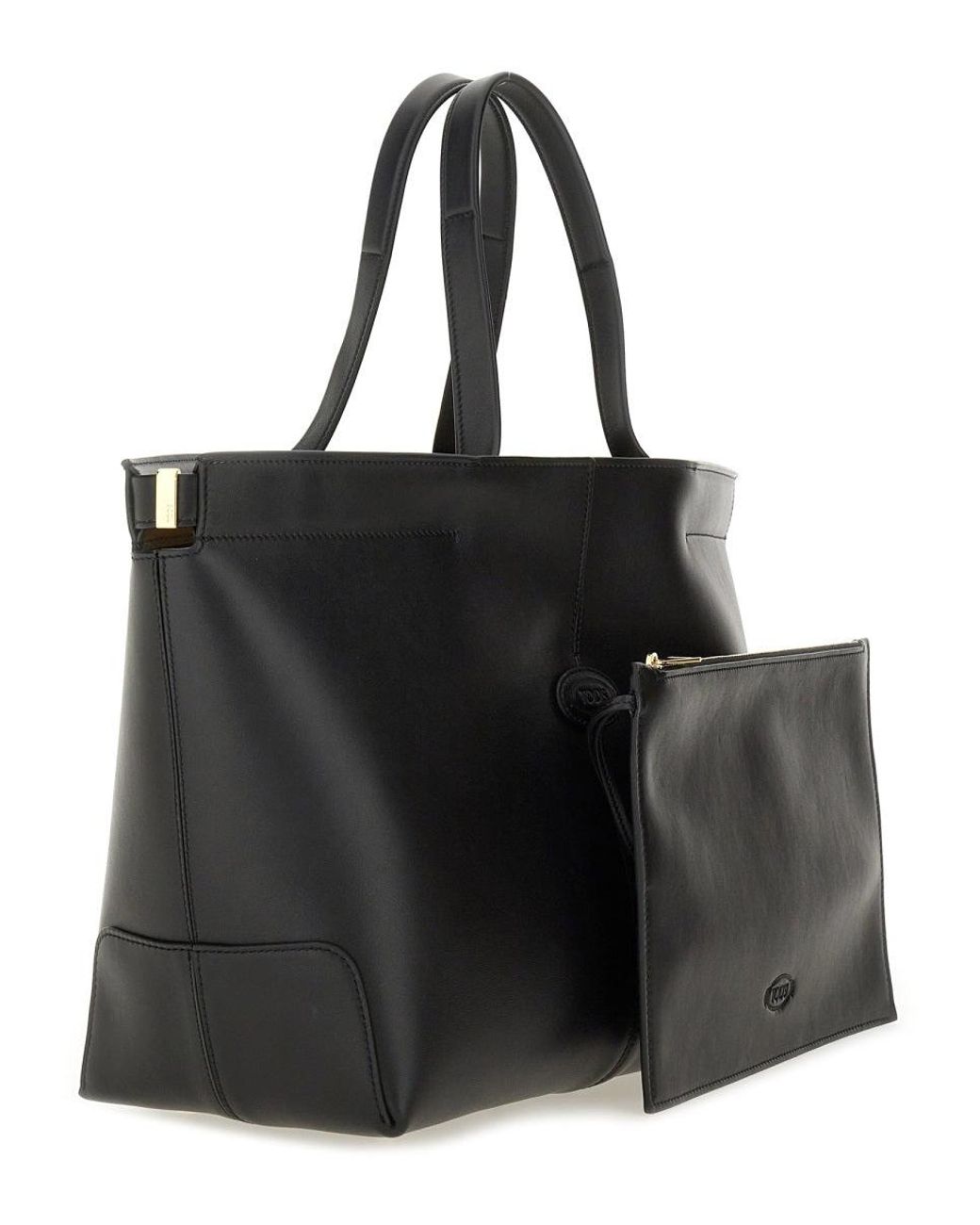 Tod's Black Di Bag Folio