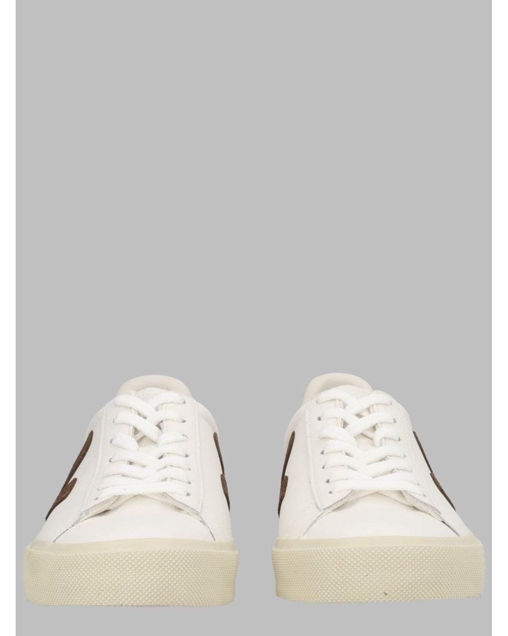 Veja Natural Leather Sneakers With Wild Country Detail