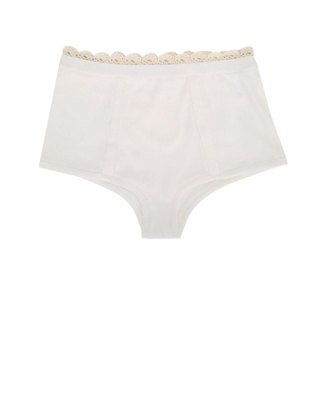 Magda Butrym White Pf25 Shorts 01