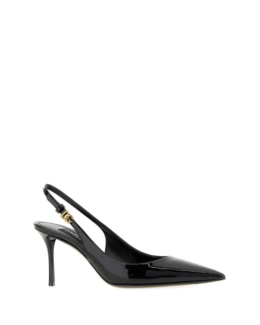 Dolce & Gabbana Black Leather Pumps