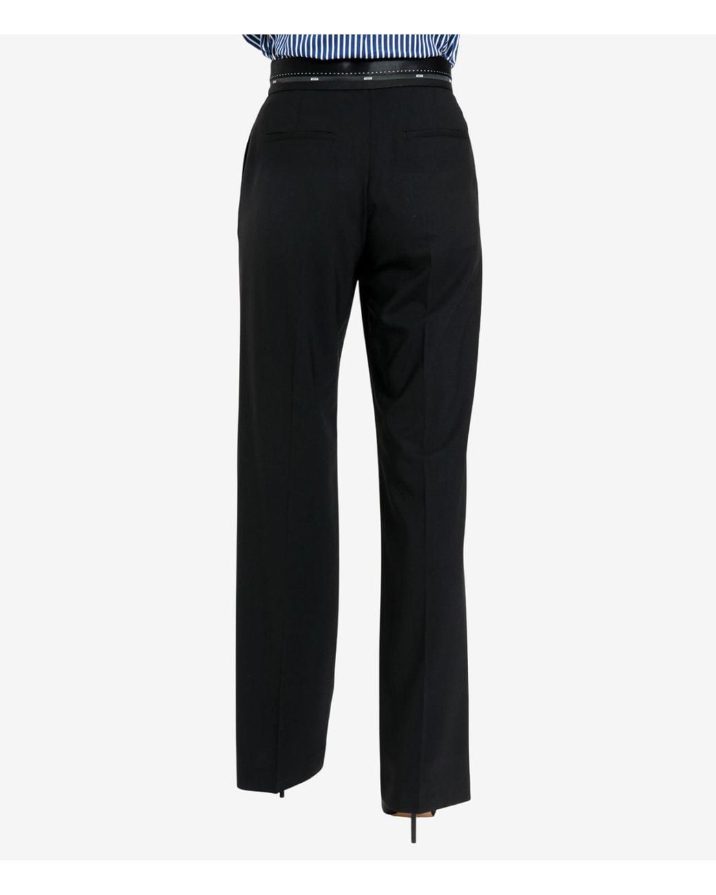 MSGM Black Hose Schwarz