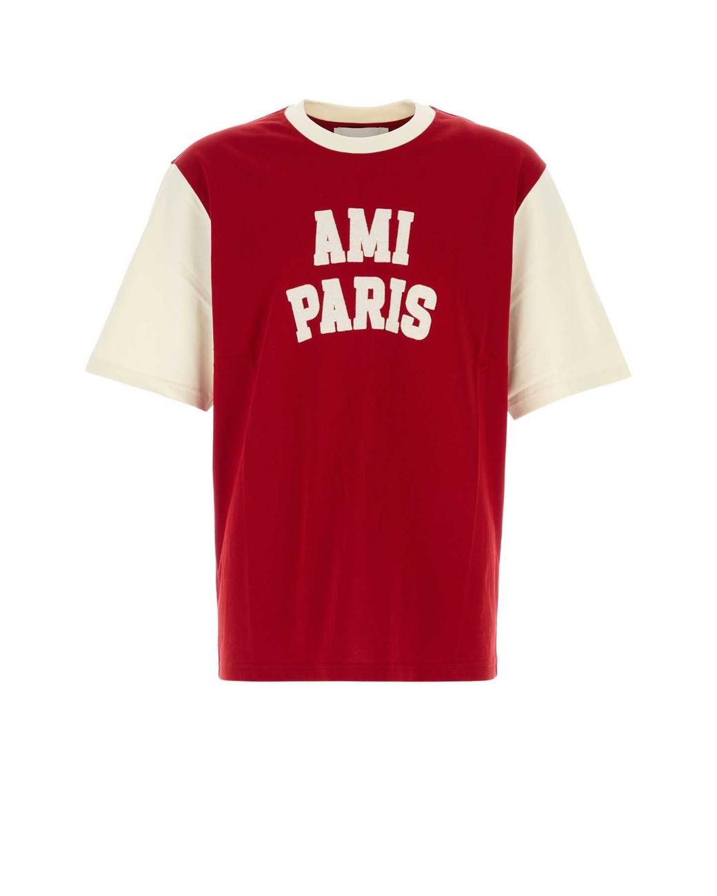 AMI Red Cotton T Shirt