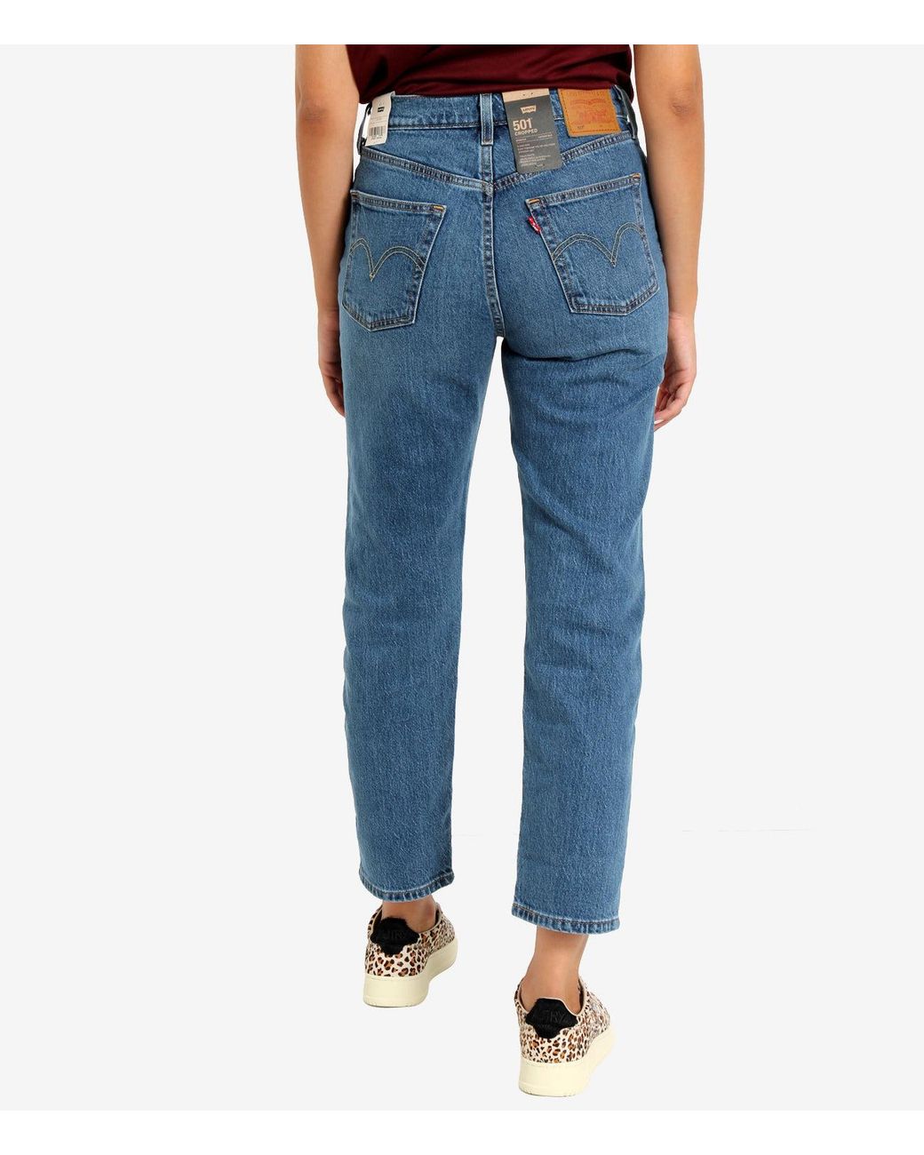 Levi's Jeans Medium Denim in het Blue