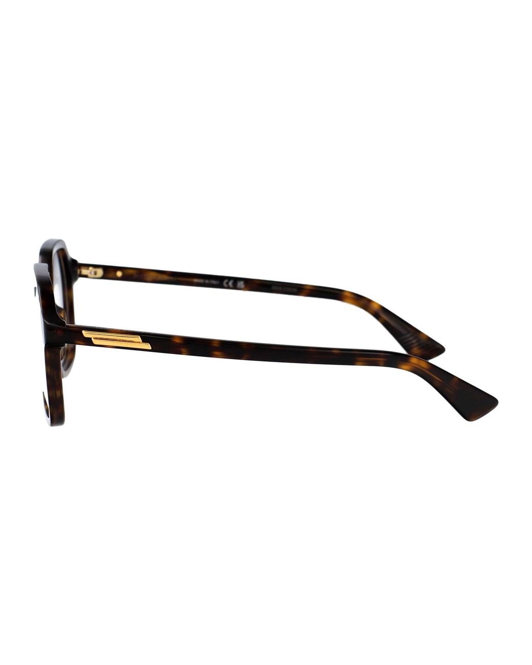 Bottega Veneta Black Acetate Optical Glasses