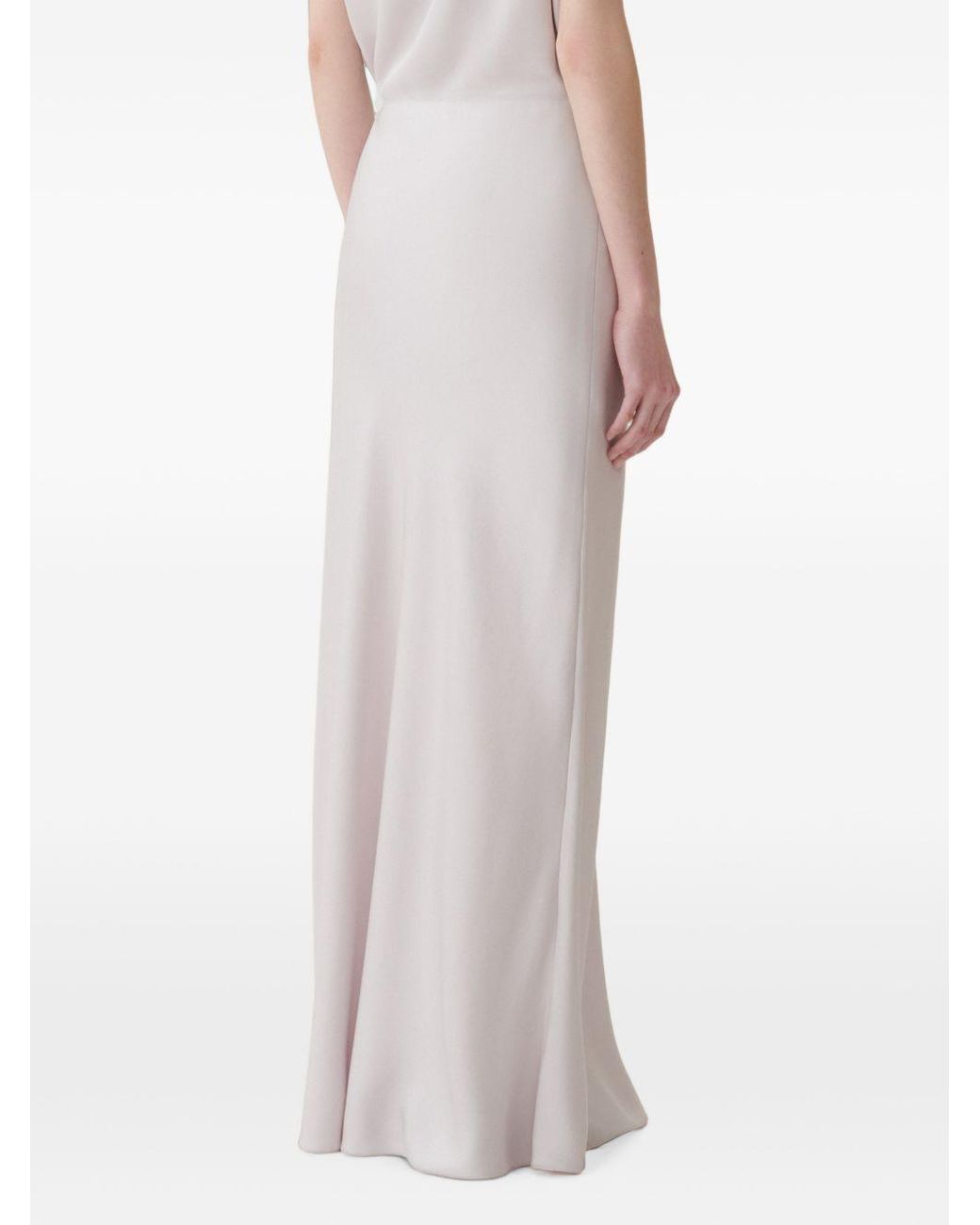 Fabiana Filippi White Long Skirt
