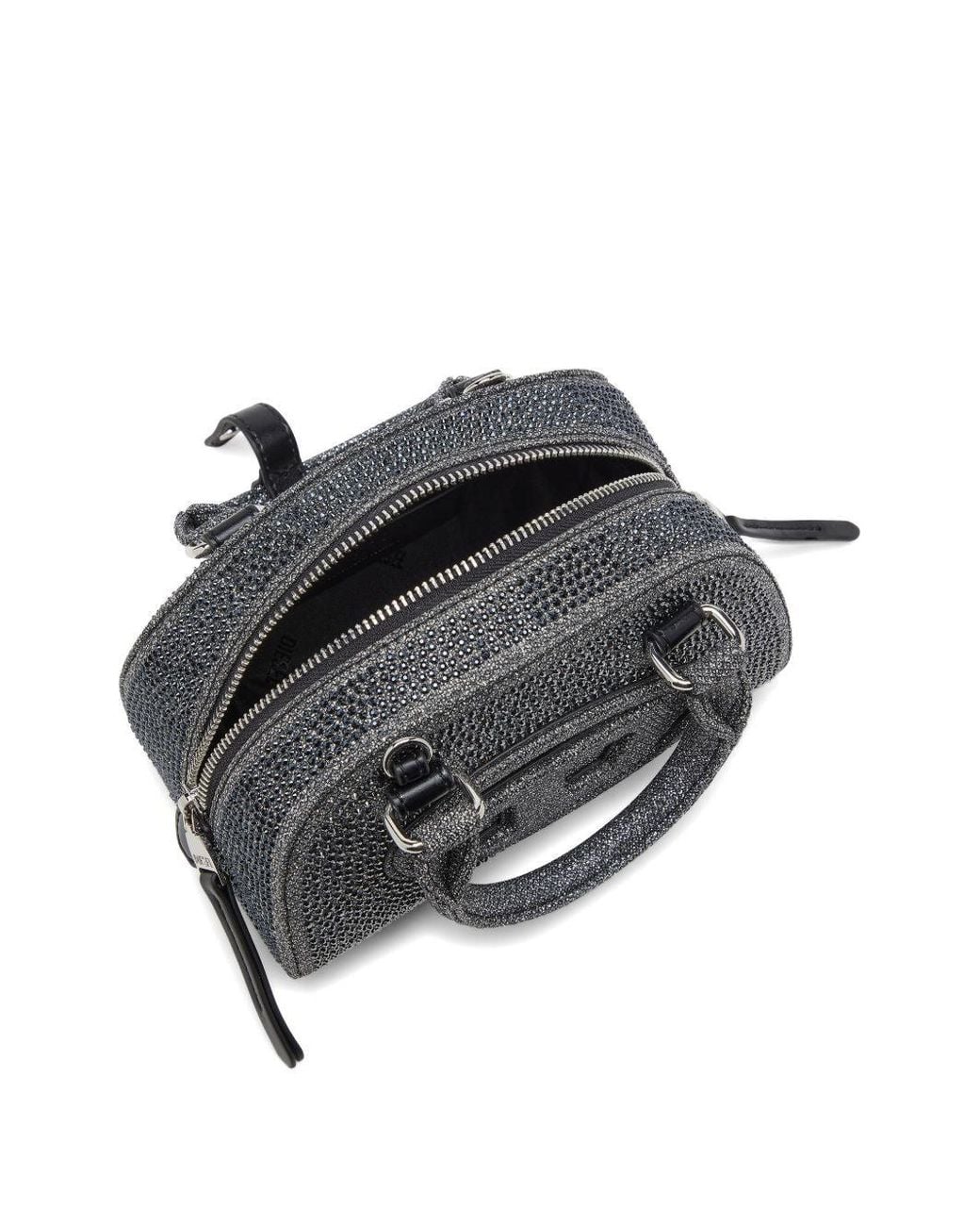 DIESEL Black 1Dr Dome Crossbody Bag