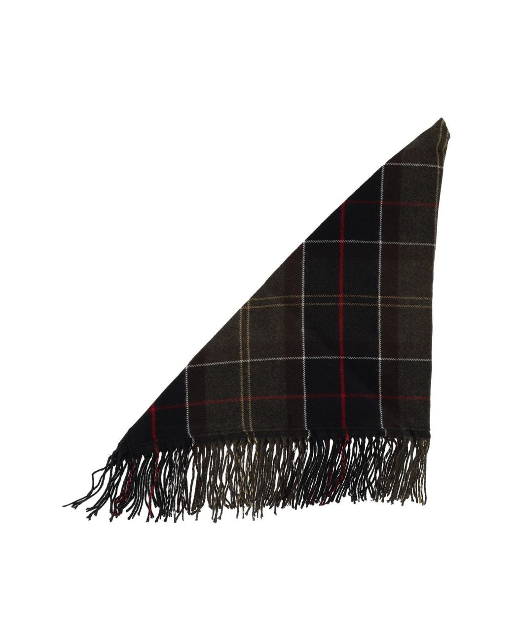 Barbour Black Kirklees Tartan Scarf