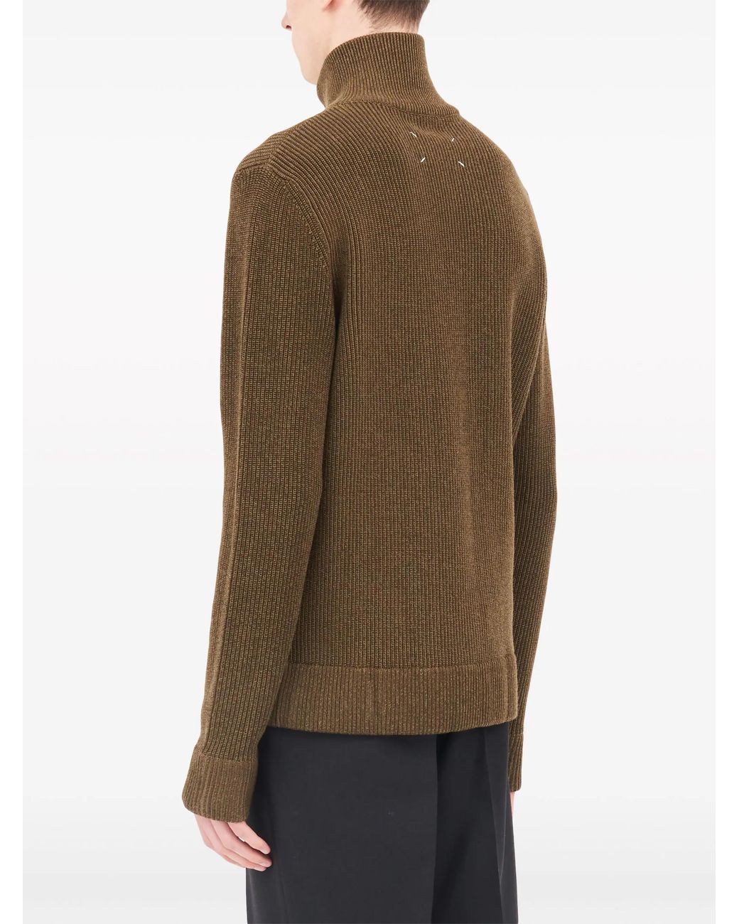 Maison Margiela Brown Pullover for men