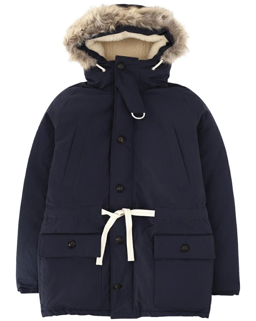 Nigel Cabourn Blue "everest" Parka for men