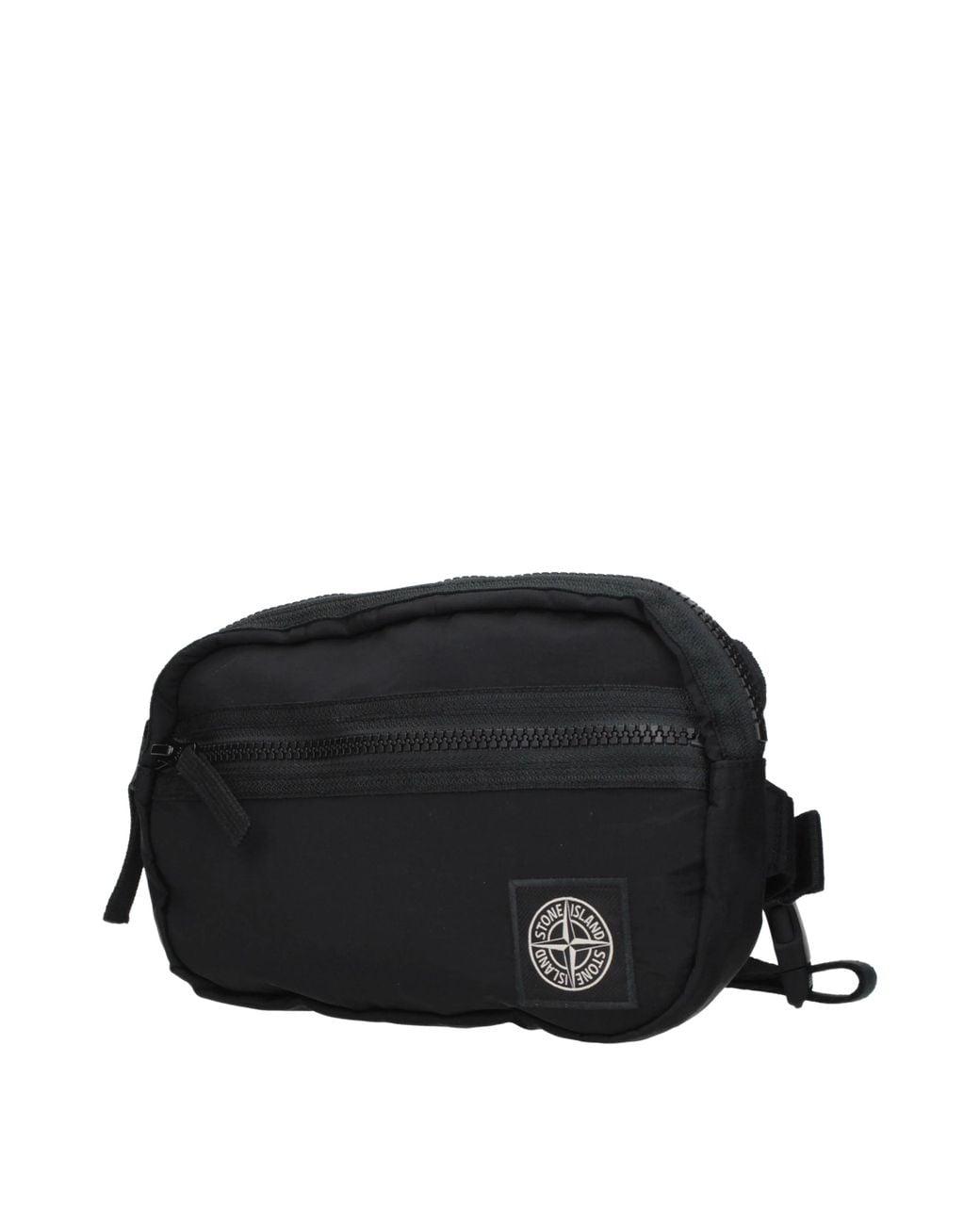 Stone Island Black Backpacks And Whales Tissue Is