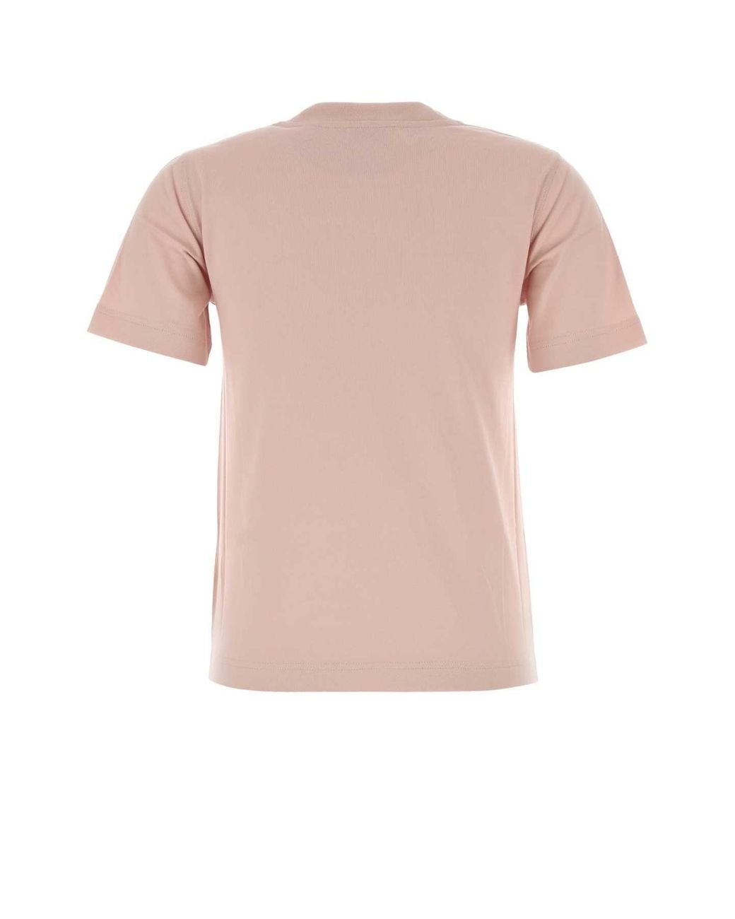 Burberry Pink Graphic Crew Neck T-Shirt