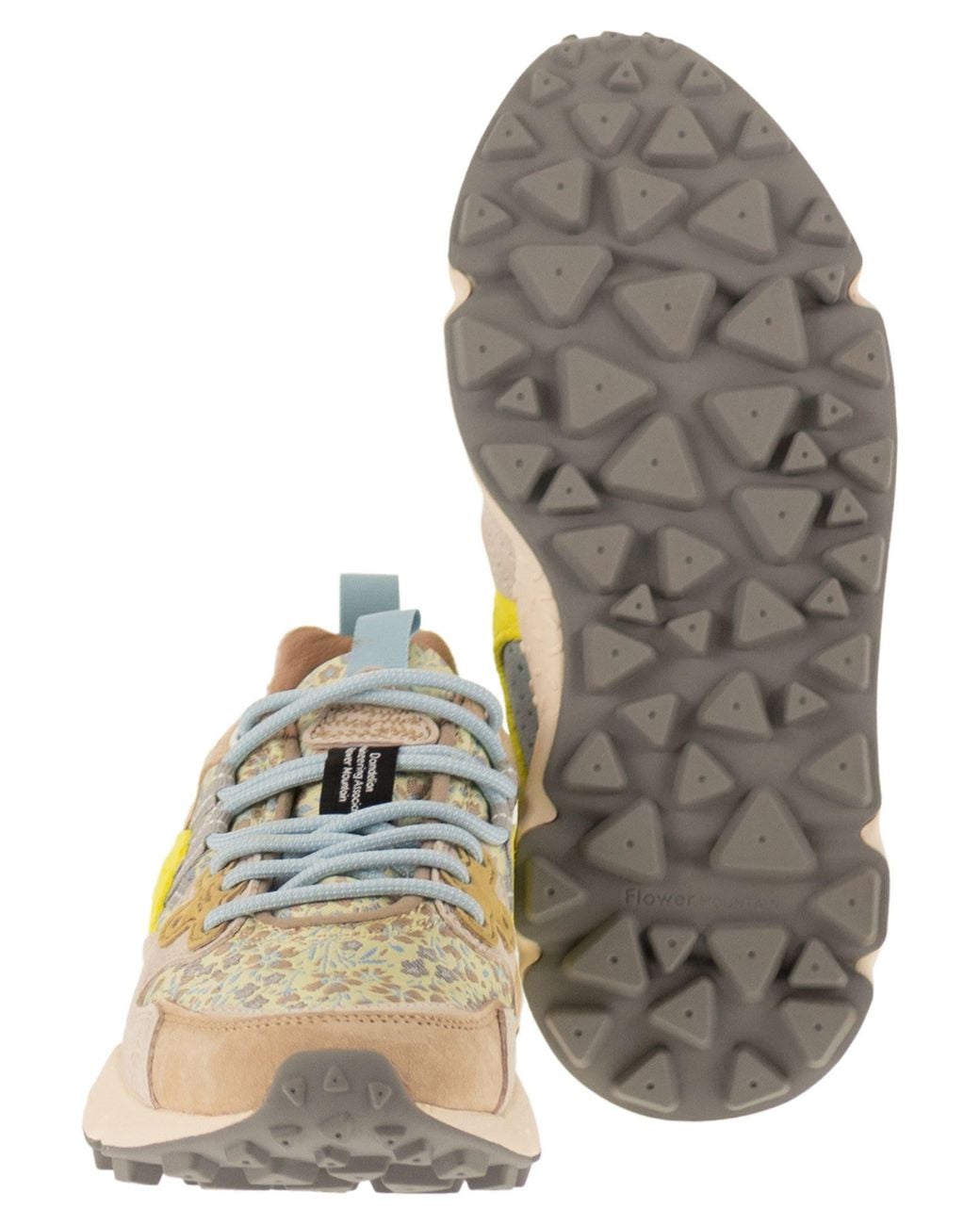 Flower Mountain Yellow Yamano 3 Sneakers