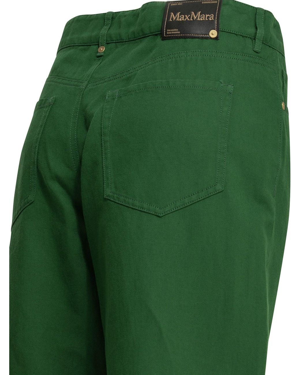 Max Mara Casual Broek in het Green