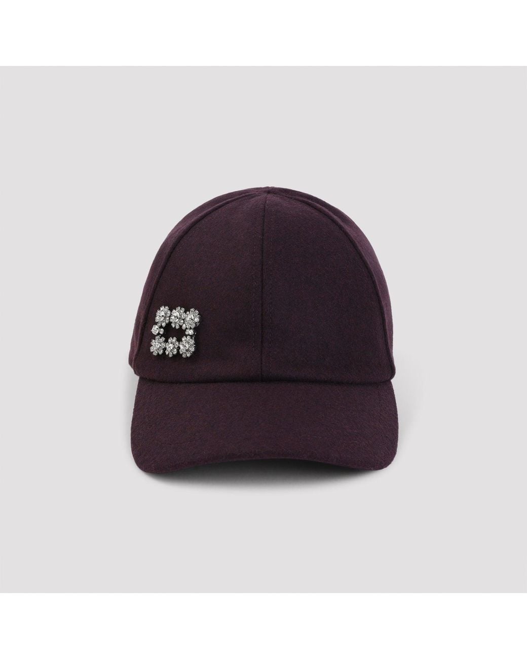 Roger Vivier Blue Bordeaux Flower Strass Cup