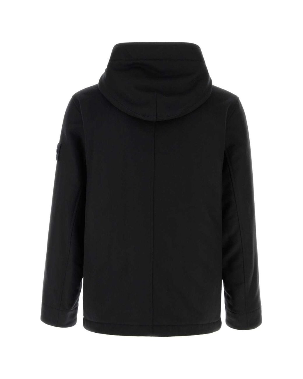 Stone Island Black Inspired Wool Blend Jacket for men