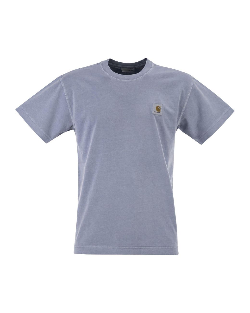 Carhartt Blue T-Shirt With Square Label
