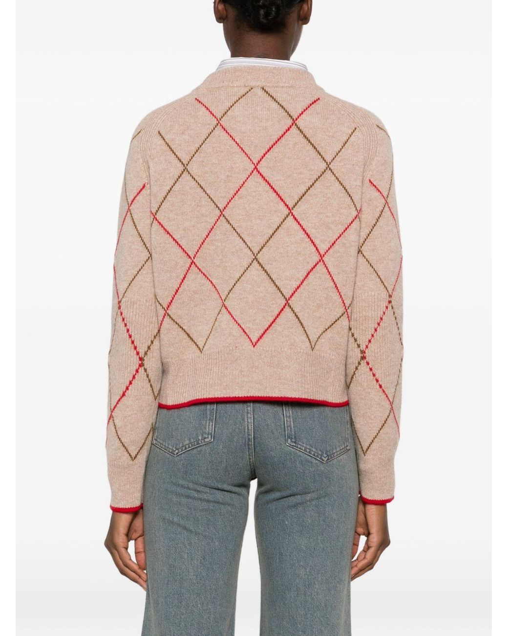 Moismont Pink Auguste Wool Cardigan