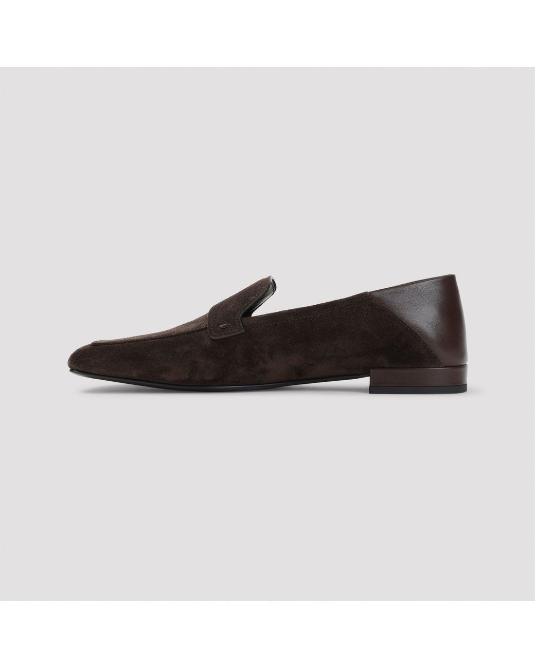 Giorgio Armani Black Suede Loafer