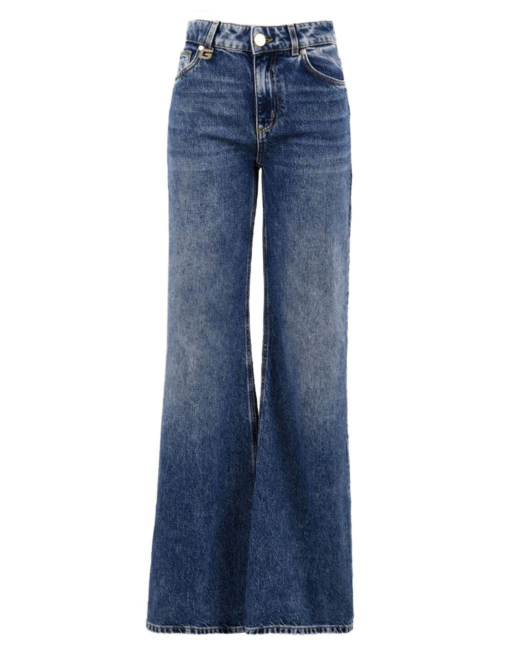 Gaelle Broek Blauw in het Blue