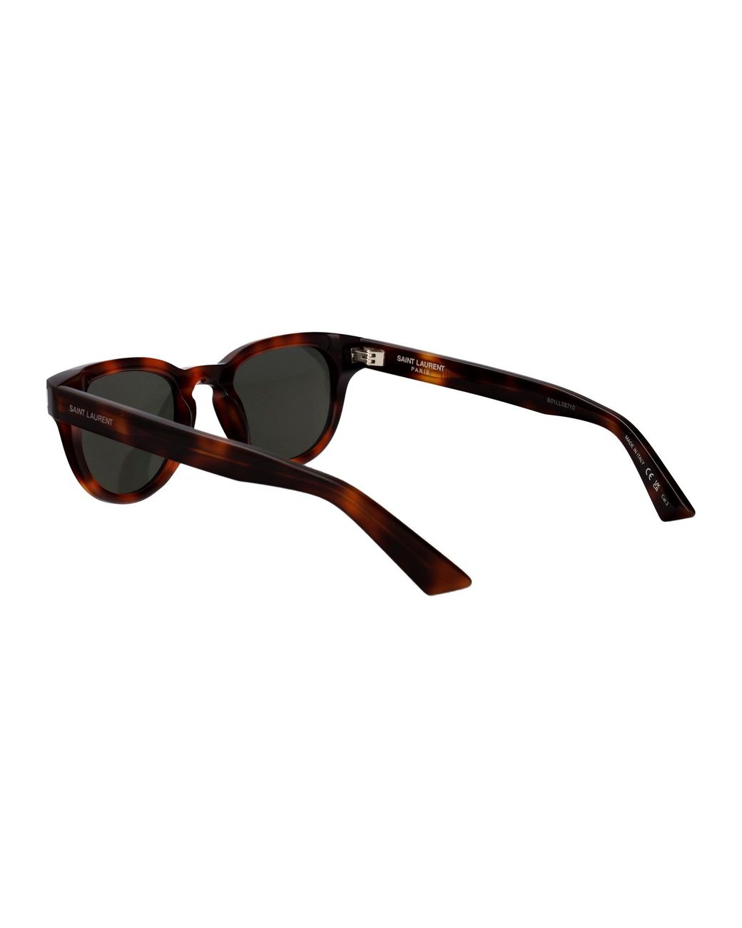 Saint Laurent Brown Round Sunglasses Sl 876 003