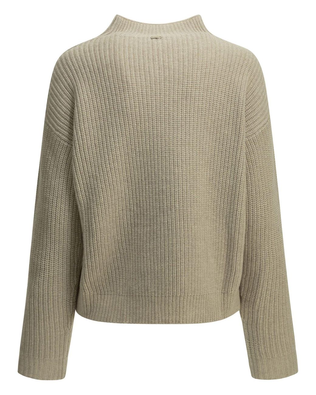 Herno Natural Wool Turtleneck Sweater