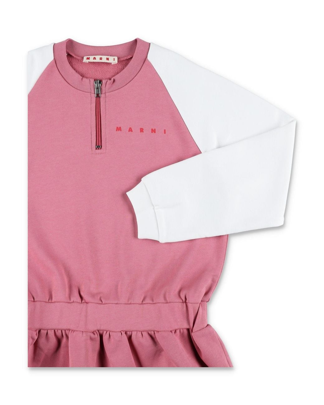 Marni Pink Girls' 100% Cotton Dress