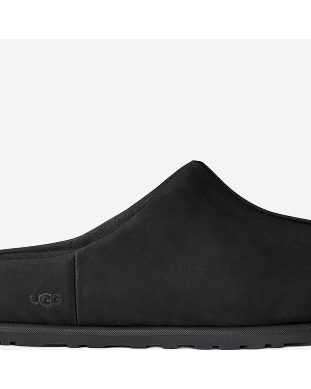 Ugg Black Otzo Suede Sandals With Logo
