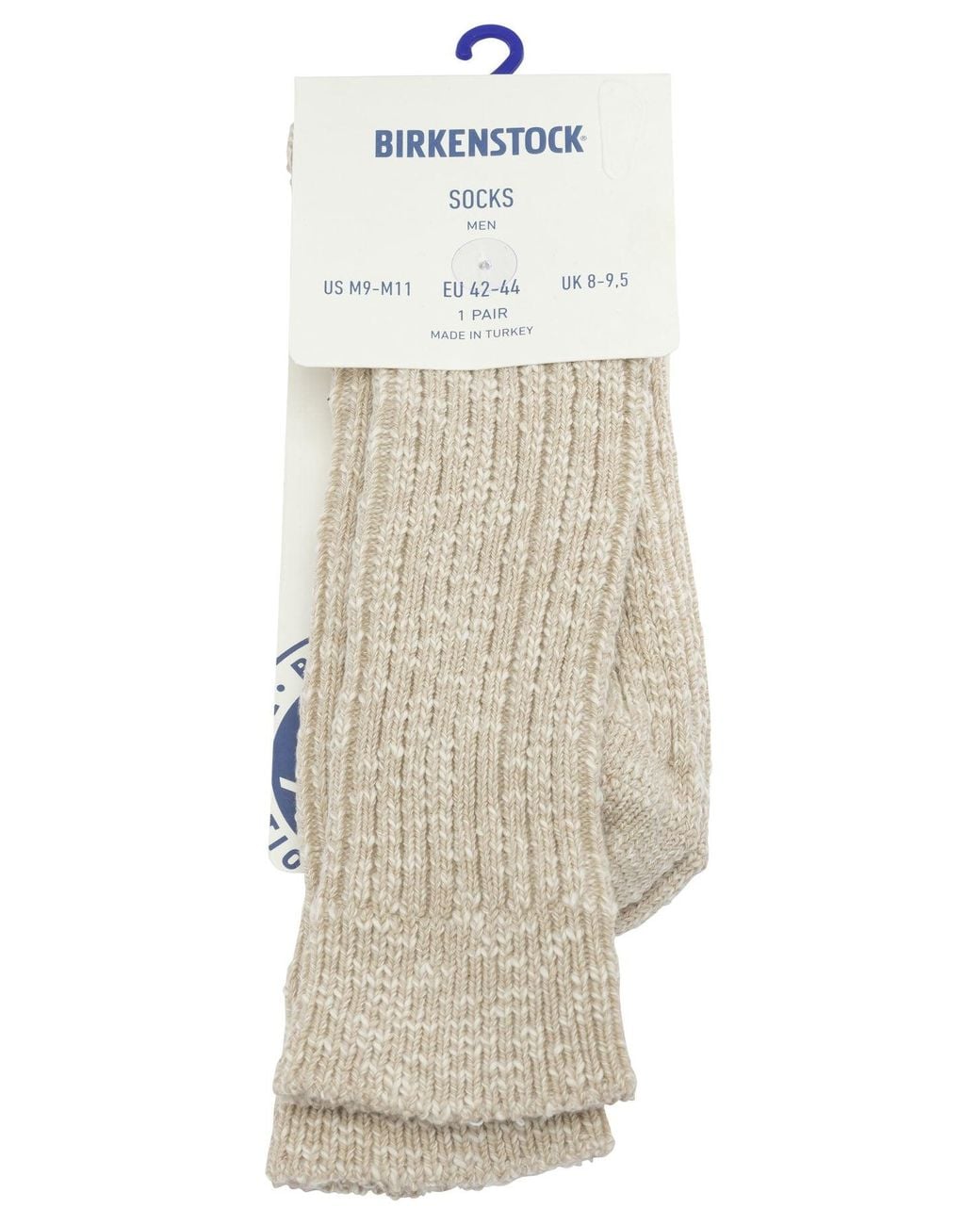 Birkenstock White "Cotton Slub" Classic Socks for men