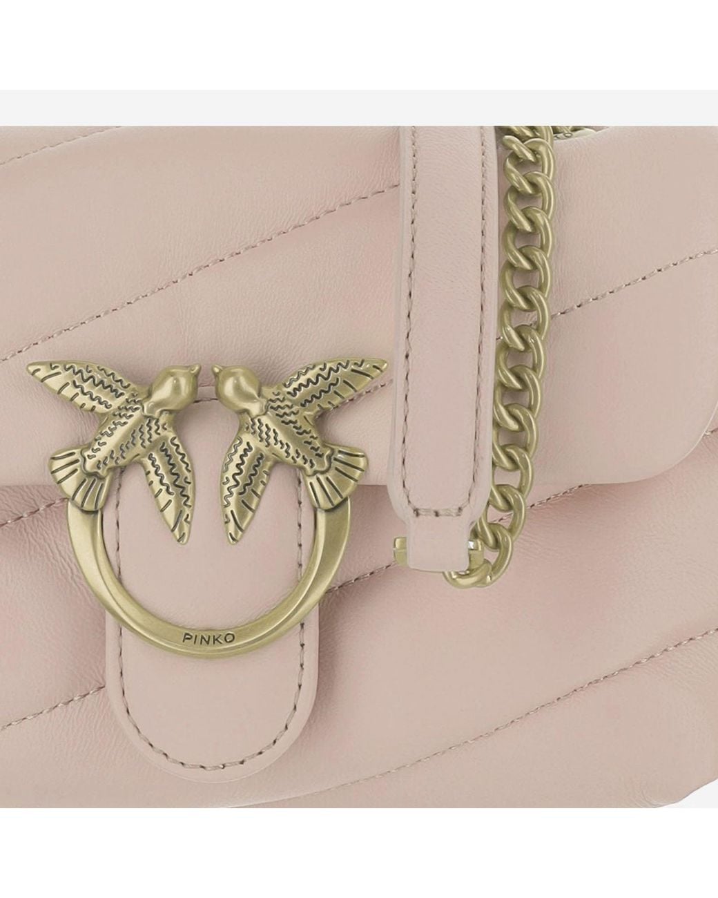 Pinko Pink Shoulder Bag Love Baby Puff