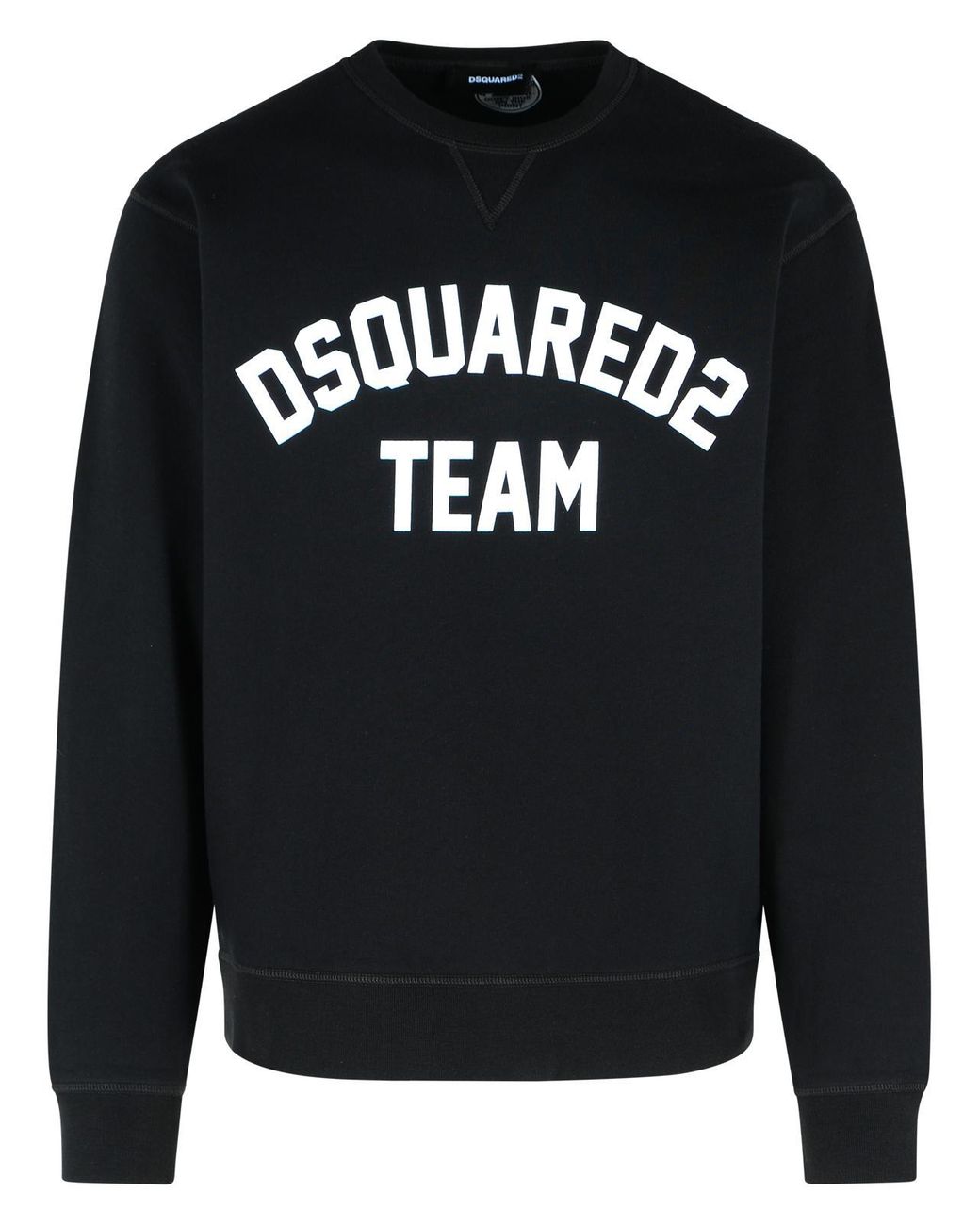 Sudadera de algodón negra DSquared² de hombre de color Black