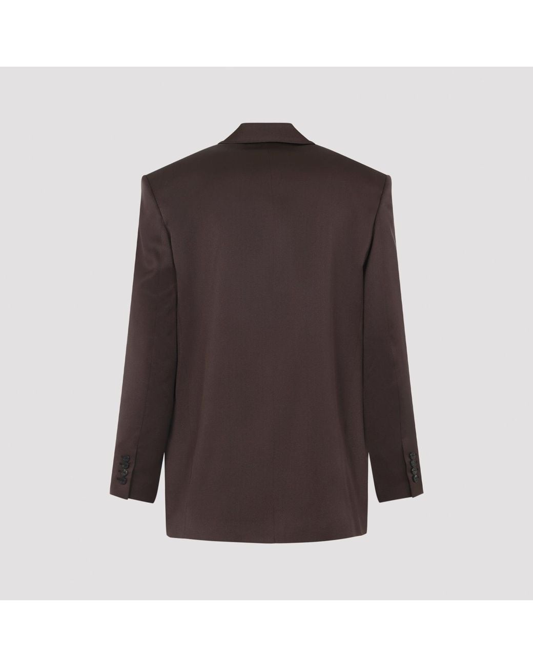 Saint Laurent Brown Double Brestaed Jacket