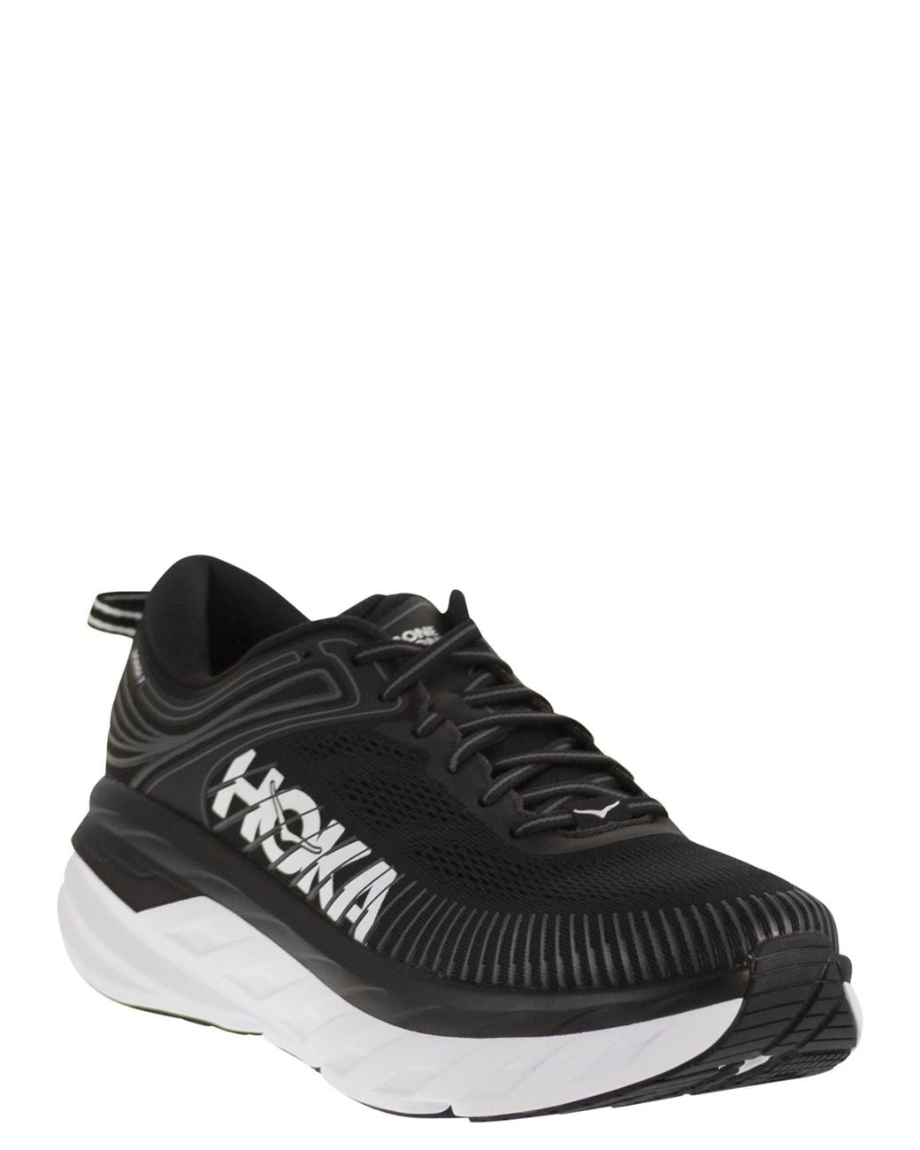 Hoka One One Black Bondi 7 for men