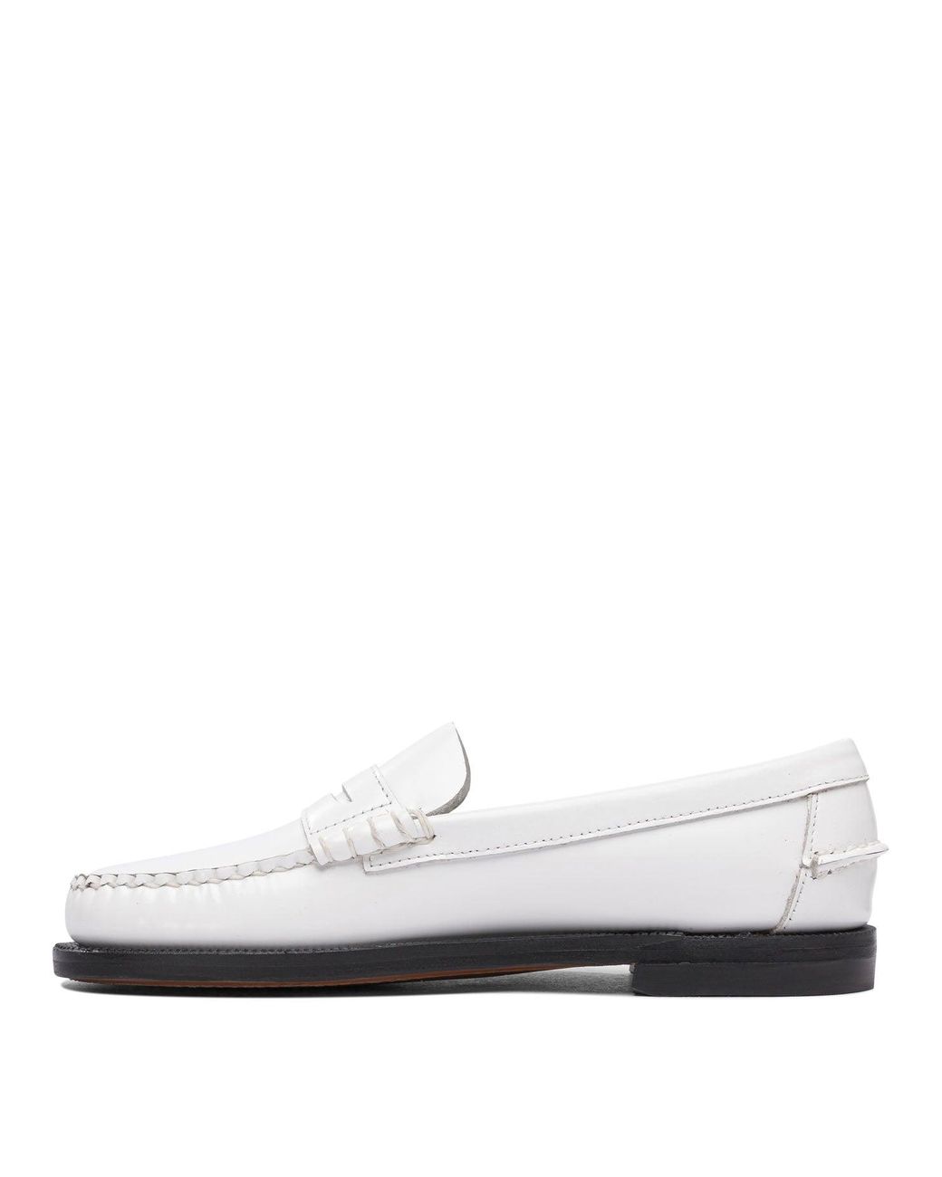 Sebago White Slipper & Pantoffeln