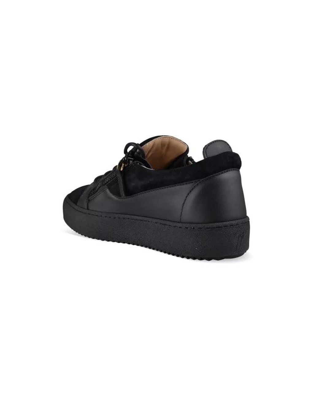 Giuseppe Zanotti Black Sneakers May Lond