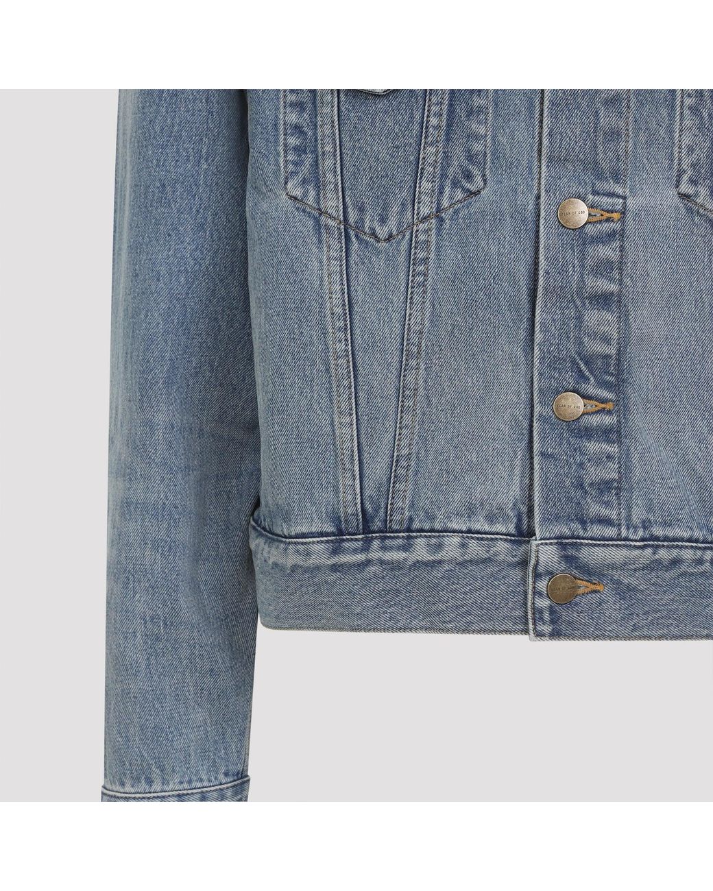 Fear Of God Blue Trucker Jacket for men