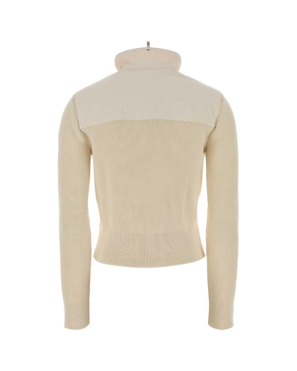 Moncler Natural Cream Cotton Jacket