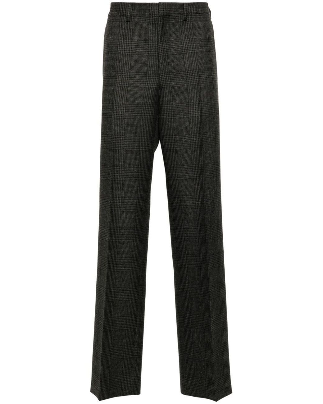 Prada Black Cotton Trousers for men