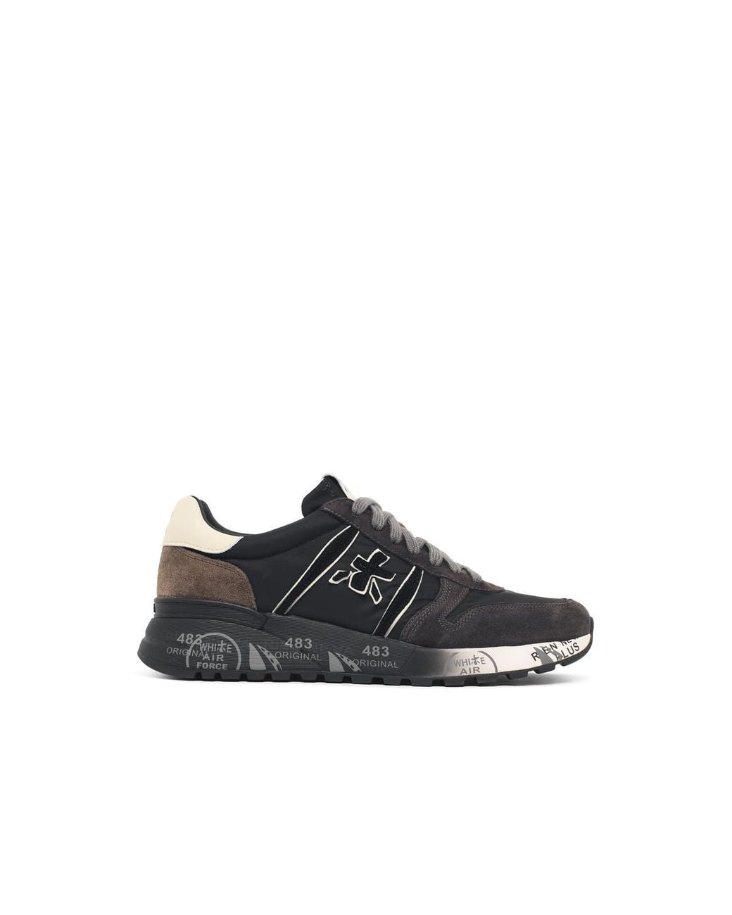 Premiata Black Sneakers Nero