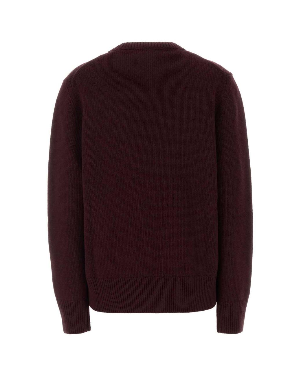 Burberry Brown Wool-Cashmere Blend Sweater