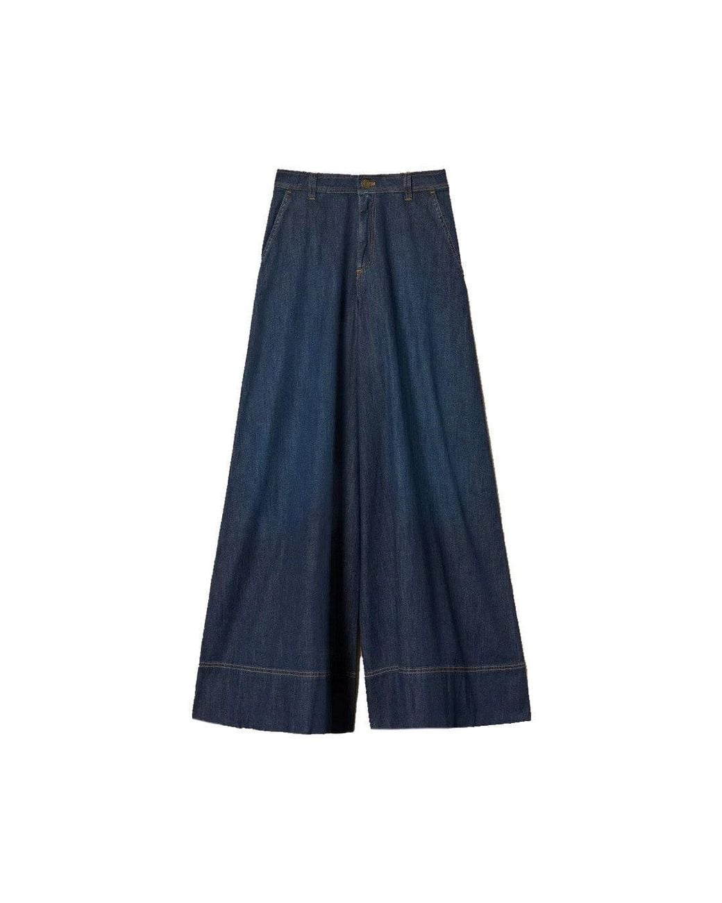 Jean Twinset en coloris Blue