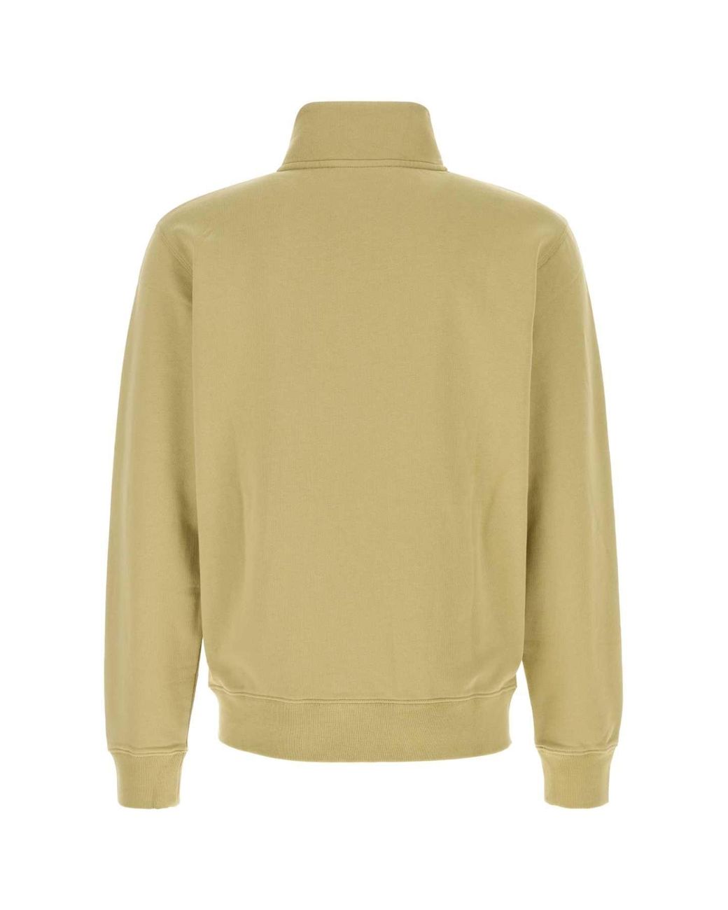 Maison Kitsuné Yellow Maison Kitsuné Sage Cotton Sweatshirt for men