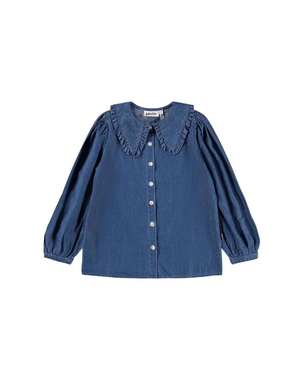 Molo Blue Robbin Shirts Ls