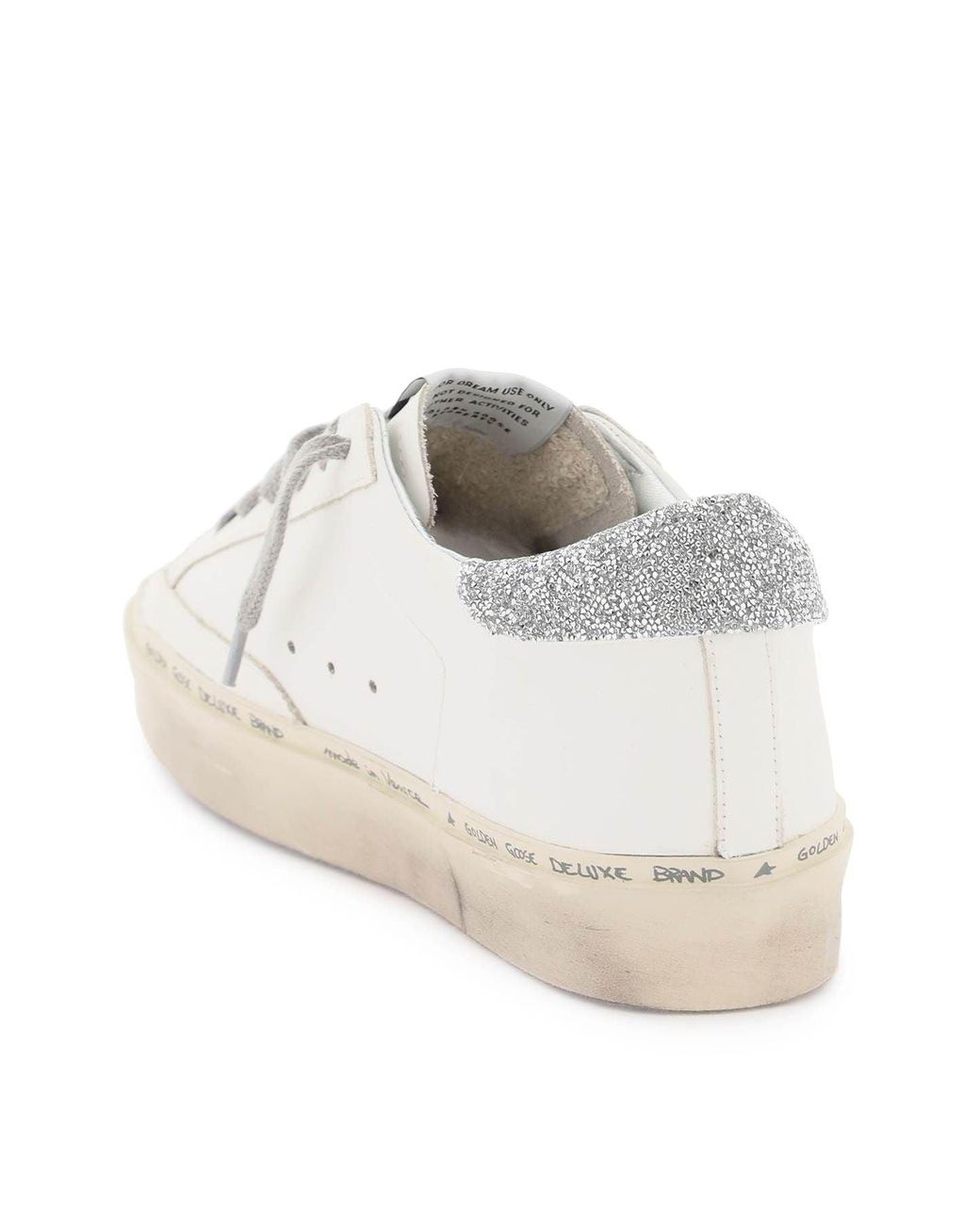 Golden Goose Hi Star Sneakers in White | Lyst