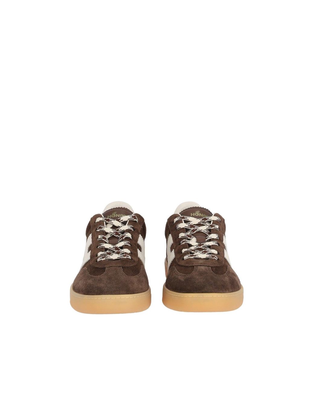 Hogan Brown Suede Cool Low-Top Sneakers