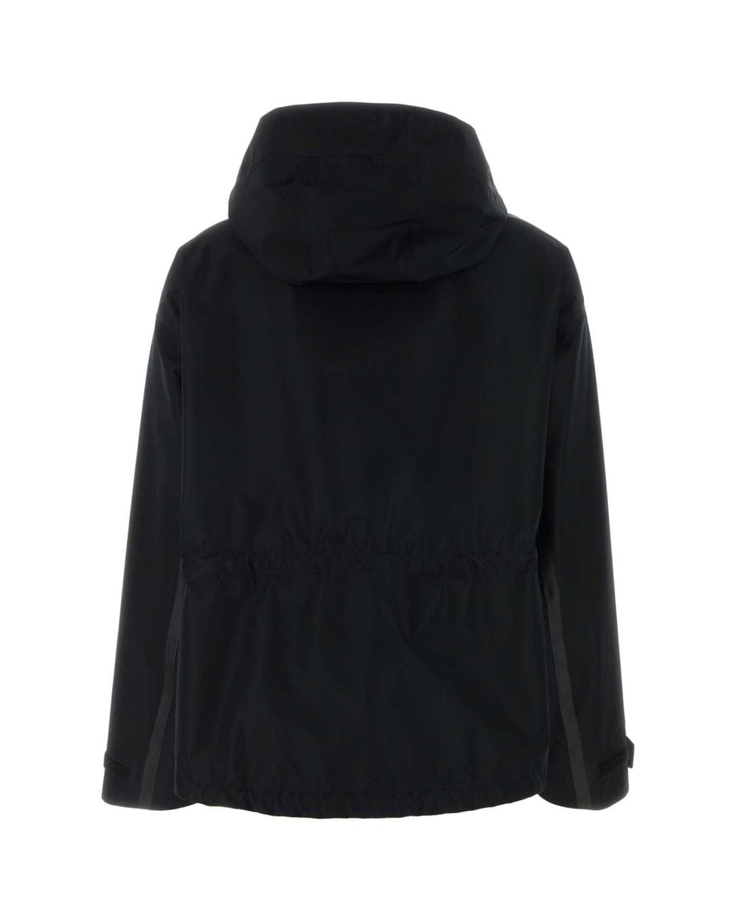 Herno Black Polyester Windbreaker